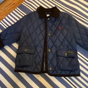 Ralph Lauren Kids Navy Quilted Jacket
